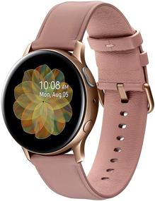 img 3 attached to Samsung Galaxy Watch Active2 Stainless Steel LTE GSM Unlocked SM-R835U (ATT