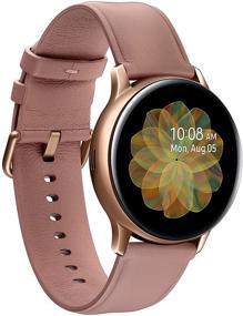 img 2 attached to Samsung Galaxy Watch Active2 Stainless Steel LTE GSM Unlocked SM-R835U (ATT