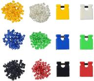 🔌 miayon jumper caps kit: 600pcs 2.54mm short circuit cap jumper bridge plugs - ideal for arduino, raspberry pi, pcb, pc, dvd, hdd logo