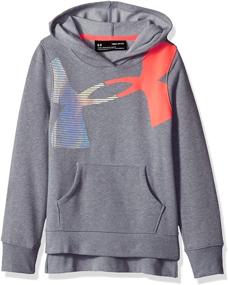 img 1 attached to Оптимизированный поиск: Детская толстовка с капюшоном Under Armour Girls Rival