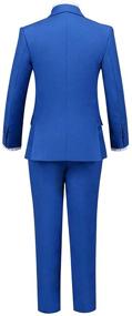 img 2 attached to Bearer Outfit Toddler Wedding Clothes Boys' Clothing for Suits & Sport Coats