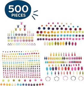 img 3 attached to 🧩 Toys 500 Pcs Snap Bead Jewelry: Engaging Fun for Creative Minds