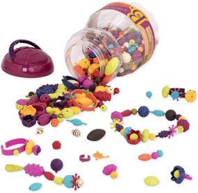 img 4 attached to 🧩 Toys 500 Pcs Snap Bead Jewelry: Engaging Fun for Creative Minds