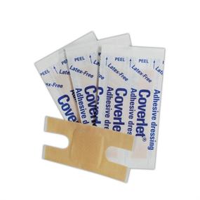 img 1 attached to 🏥 Beiersdorf BEI1390 Coverlet Elastic Knuckle Bandages - 1 1/2" x 3", 2" x 3", Flesh, 1.5" x 3" (Pack of 100): Effective Knuckle Bandages for Wound Protection