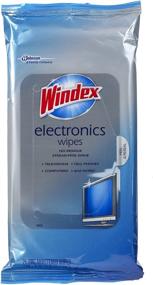 img 1 attached to 🖥️ 75 Windex Electronics Screen Wipes - Ideal for Computers, Phones, Televisions, and More! (Pack of 3)