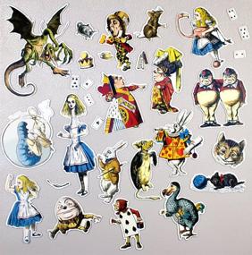img 2 attached to 🧚 Wonderland Magnetic Set: Engage with Unemployed Philosophers Guild's Charming Wonderland Characters!