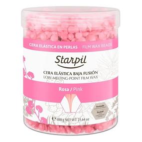 img 1 attached to 🌸 Pink Hard Wax Beans by Starpil - Pain-Free Hair Removal, No Strips Required | 600g/21.64oz Low Temperature Polymer Blend for Face, Bikini, Brazilian, Legs, Underarm, Back, and Chest