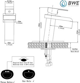 img 3 attached to BWE Chrome Waterfall Bath Lavatory