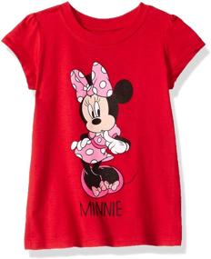 img 1 attached to 🏻 Disney Little Toddler Minnie T Shirt: Adorable Girls' Clothing in Tops, Tees & Blouses