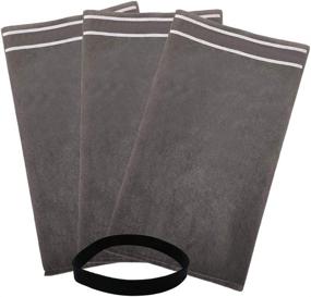 img 4 attached to 🧹 S SMILEFIL 9-38737 Dust Cloth Filter Bag: Perfect Fit for Craftsman 2-2.5 Gallon Shop Vacuums and Powerhead Bucket Vac - Pack of 3 Bags + Retaining Band