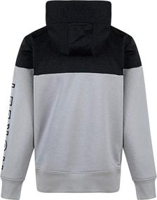 img 2 attached to 👕 Hurley Little Solar Heather Boys' Hoodie - Trendy Fashion Hoodies & Sweatshirts