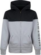 👕 hurley little solar heather boys' hoodie - trendy fashion hoodies & sweatshirts logo