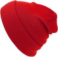 🧢 cap911 unisex 12" plain long beanie - available in multiple vibrant colors logo