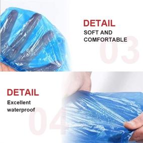 img 2 attached to Waterproof Disposable Oversleeve Protectors - Ultimate Protection for Arms in Messy Environments