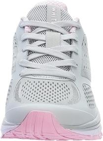 img 2 attached to 👟 Women's Breathable Walking Sneakers: WHITIN Running Shoes