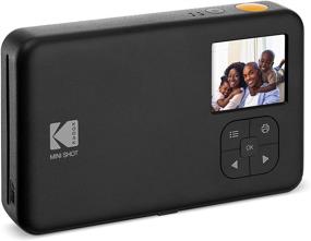 img 2 attached to 📷 Kodak Mini Shot 2-in-1 Wireless Instant Digital Camera and Social Media Portable Photo Printer, LCD Display, Premium Quality Full Color Prints, Compatibility with iOS and Android (Black)