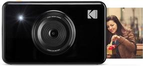 img 4 attached to 📷 Kodak Mini Shot 2-in-1 Wireless Instant Digital Camera and Social Media Portable Photo Printer, LCD Display, Premium Quality Full Color Prints, Compatibility with iOS and Android (Black)
