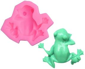 img 2 attached to 🐸 Versatile Fewo 3D Frog Silicone Mold: Ideal for Fondant, Chocolate, Candy, Polymer Clay, Resin, and More - Kitchen Baking, Sugar Craft, Cake & Cupcake Decorating Tools - Mini Soap, Wax Crayon Melt Mould