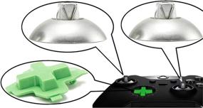 img 3 attached to 🕹️ Magnetic Metal Thumbsticks Replacement for Nintendo Switch, Xbox & PS4 Controllers - Compatible with Xbox Elite, Switch Pro & PS4 Pro Controllers - 11 Piece Set from EEEKit