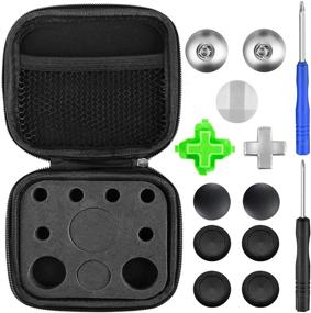 img 4 attached to 🕹️ Magnetic Metal Thumbsticks Replacement for Nintendo Switch, Xbox & PS4 Controllers - Compatible with Xbox Elite, Switch Pro & PS4 Pro Controllers - 11 Piece Set from EEEKit