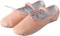 linodes genuine leather ballet shoes: premium dance shoes for women and girls logo