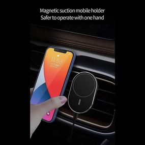 img 3 attached to Magnetic Wireless Charger Compatible Charging Car Electronics & Accessories and Car Electronics Accessories
