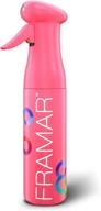 💦 framar pink premium continuous hair mist spray bottle - atomizer spray for hair, water spray bottle for hair, plant mister spray water bottle, fine mist facial spray bottle logo
