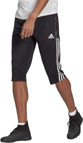 img 4 attached to 👖 adidas Men's Tiro 21 3/4 Pants: Ultimate Performance and Style Combined