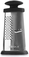 🧀 boska holland compact table grater stainless steel - explore collection with 3 versatile grating surfaces logo