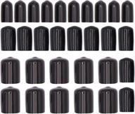 rubber 4 inch 2 inch thread protectors industrial hardware in biscuits & plugs logo