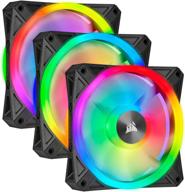 corsair ql series ql120 rgb led fan [triple pack] - lighting node core included logo