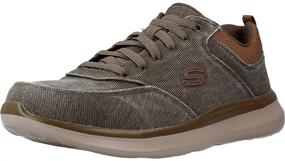 img 4 attached to 👟 Skechers Men's Delson 2.0 Charcoal Shoes for Men