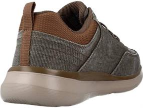 img 2 attached to 👟 Skechers Men's Delson 2.0 Charcoal Shoes for Men