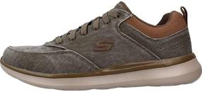 img 3 attached to 👟 Skechers Men's Delson 2.0 Charcoal Shoes for Men