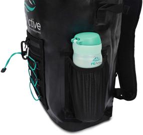 img 1 attached to 🎒 FE Active Dry Bag Waterproof Backpack - 20L Eco Friendly Hiking Backpack. Perfect for Camping Accessories & Fishing Gear. Excellent Travel Bag, Beach Bag for Kayak & Boating , Designed in California, USA.