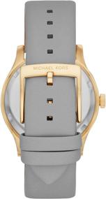 img 2 attached to Michael Kors Womens Stainless Leather Women's Watches