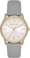 michael kors womens stainless leather women's watches logo