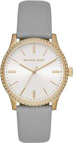 img 4 attached to Michael Kors Womens Stainless Leather Women's Watches