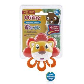 img 1 attached to Nuby 🦁 Vibe-Eez Lion Teether