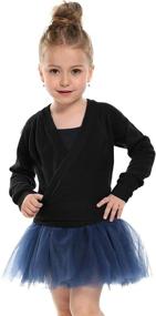 img 3 attached to 👧 Little Classic Sleeve Cardigan for Kids Girls' Clothing