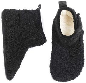 img 2 attached to 👶 Comfy and Cute HONCAN Toddler Kids House Slippers for Boys and Girls