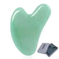 natural jade gua sha facial tools: enhancing microcirculation, detoxifying & preventing wrinkles – perfect for spa, acupuncture & lymphatic drainage therapy logo