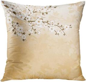 img 2 attached to Japanese Zen Tree Throw Pillow Covers - Eastern Nature Home Decor Collection