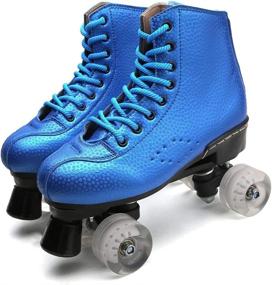 img 1 attached to 🛼 Versatile Artistic Roller Skates: Perfect for Youth and Adults, Indoor and Outdoor Use!