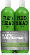 elasticate shampoo 750ml by tigi bed head hair care - improve elasticity with this elasticate tween set logo