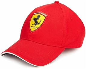 img 2 attached to 🧢 Ferrari Scuderia Red Classic Hat for Formula 1 2018