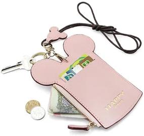 img 1 attached to 👜 Cute YIEASDA Travel Neck Pouch: Small Fashion Student ID Card Case Holder Coin Wallet Purse for Women/Girls/Children