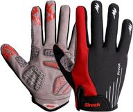 🧤 warm and protective sireck cycling gloves for men and women - full finger winter fleece bike gloves with anti-shock technology logo