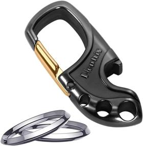 img 4 attached to Hephis Advancer Keychians Bottle Carabiner Interior Accessories