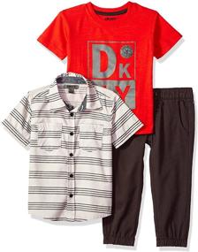 img 2 attached to DKNY Little Sport Shirt Phantom KBBG